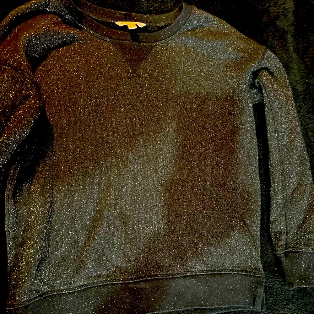 Black sparkly sweater